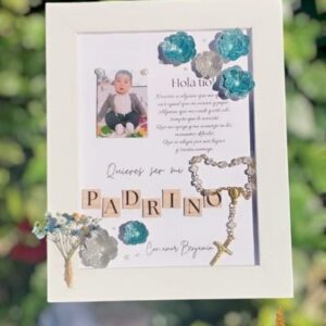 Cuadro de Pedida Padrino Personalizado